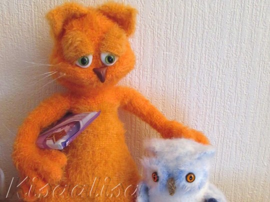 Male cat GARFIELD ginger  buy in the online store